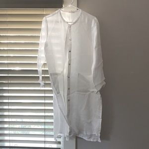 Organic Handkerchief Linen Long Shirt